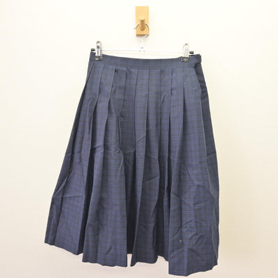 【中古】福岡県 福岡市内中学新標準服 女子制服 2点 (シャツ・スカート) sf110014
