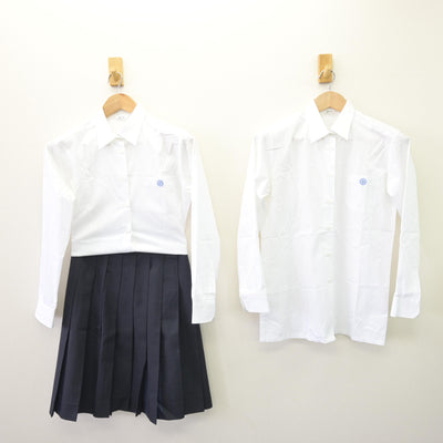 【中古】神奈川県 高津高等学校 女子制服 5点 (ブレザー・シャツ・スカート) sf110019