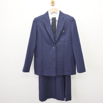 【中古】静岡県 浜松工業高等学校 女子制服 5点 (ブレザー・シャツ・スカート) sf110024