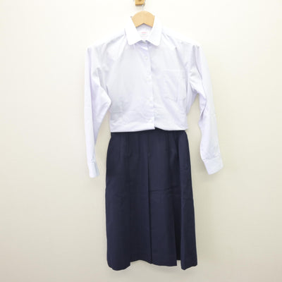 【中古】静岡県 浜松工業高等学校 女子制服 5点 (ブレザー・シャツ・スカート) sf110024