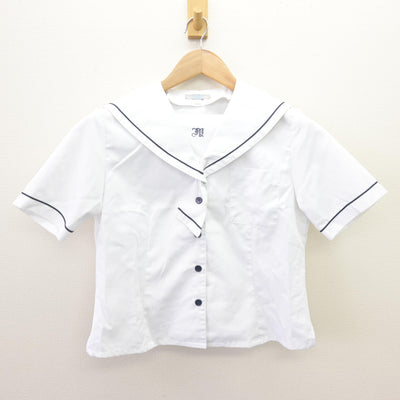 【中古】東京都 板橋有徳高等学校 女子制服 2点 (セーラー服・スカート) sf110029