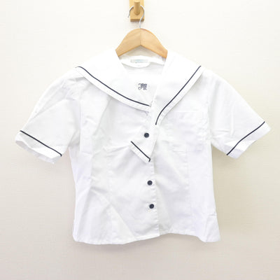 【中古】東京都 板橋有徳高等学校 女子制服 2点 (セーラー服・スカート) sf110030