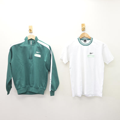 【中古】大阪府 大阪府立東高等学校 女子制服 3点 (ジャージ 上・体操服 上・体操服 下) sf110046