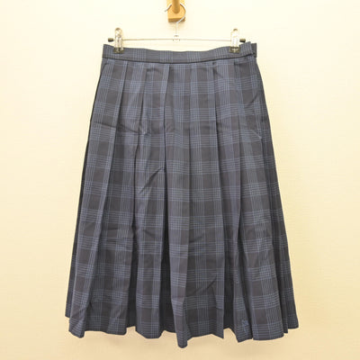 【中古】鹿児島県 錦江湾高等学校/旧制服 女子制服 3点 (ニット・シャツ・スカート) sf110050