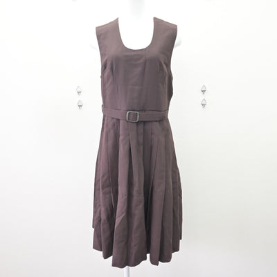 【中古】鹿児島県 紫原中学校 女子制服 3点 (セーラー服・ジャンパースカート) sf110053