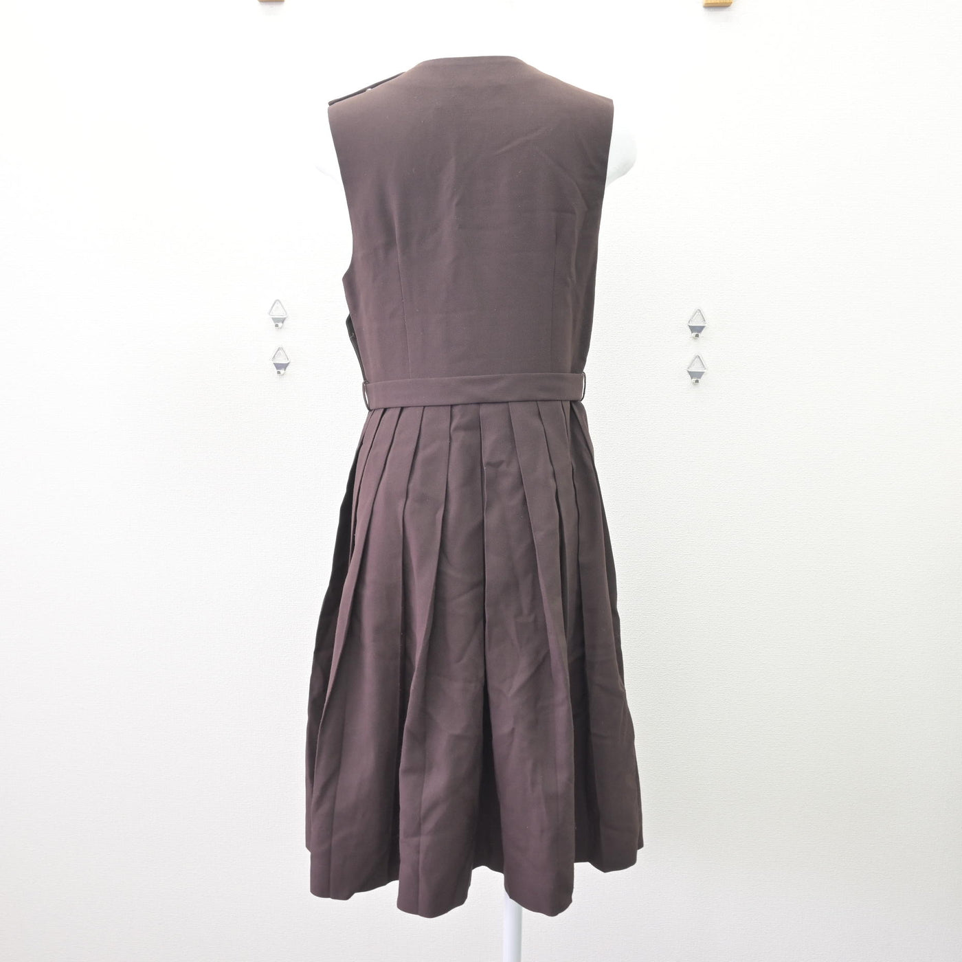 【中古】鹿児島県 紫原中学校 女子制服 3点 (セーラー服・ジャンパースカート) sf110053