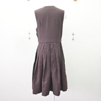 【中古】鹿児島県 紫原中学校 女子制服 3点 (セーラー服・ジャンパースカート) sf110053