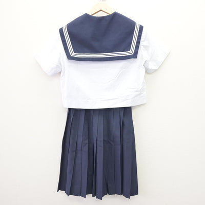 【中古】愛知県 丹陽中学校 女子制服 2点 (セーラー服・スカート) sf110056
