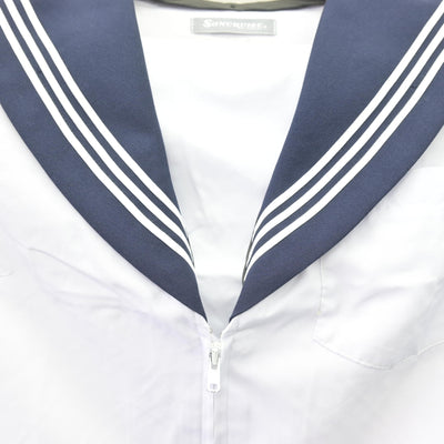 【中古】愛知県 丹陽中学校 女子制服 2点 (セーラー服) sf110057