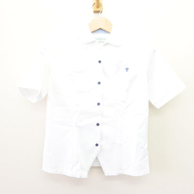【中古】福岡県 小倉高等学校 女子制服 2点 (ニット・シャツ) sf110063