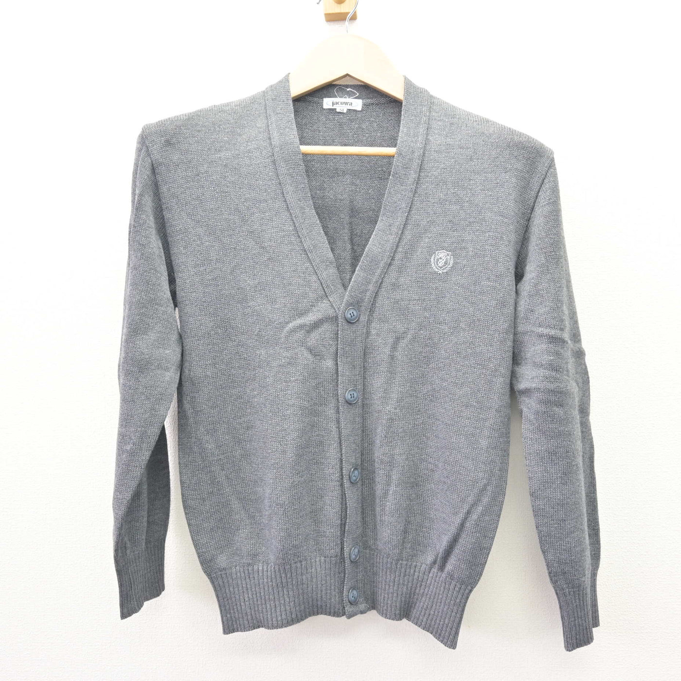 【中古】東京都 日出高等学校 女子制服 3点 (ニット・スカート) sf110068