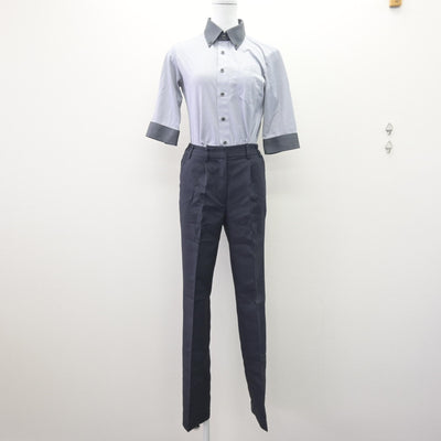 【中古】 漫画喫茶アルバイト制服 女子制服 5点 (ベスト・シャツ・ズボン・エプロン / サロン) sf110072