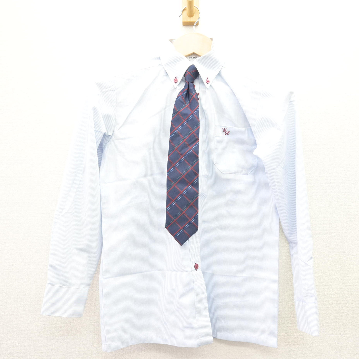 【中古】愛知県 享栄高等学校 女子制服 6点 (ブレザー・ニット・シャツ・スカート) sf110073