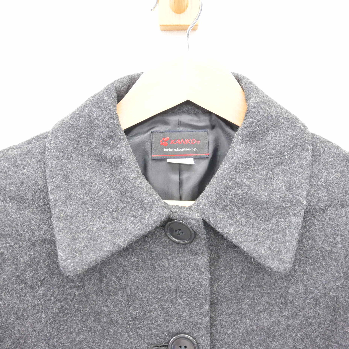 【中古】三重県 セントヨゼフ女子学園中学校 女子制服 1点 (コート) sf110078