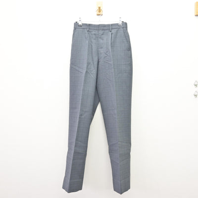 【中古】千葉県 おゆみ野南中学校 男子制服 4点 (ブレザー・ニット・ズボン) sf110090