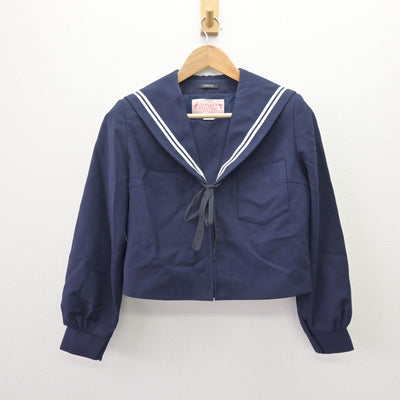 【中古】愛知県 桜丘中学校 女子制服 3点 (セーラー服・スカート) sf110099