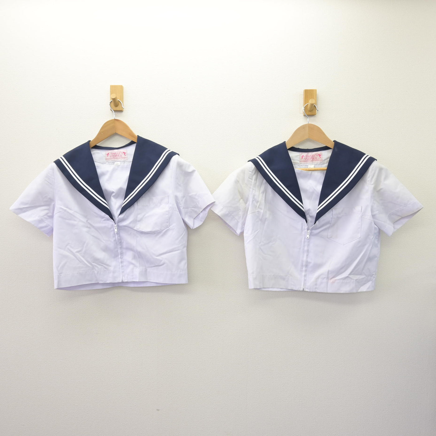 【中古】愛知県 桜丘中学校 女子制服 3点 (セーラー服・スカート) sf110100