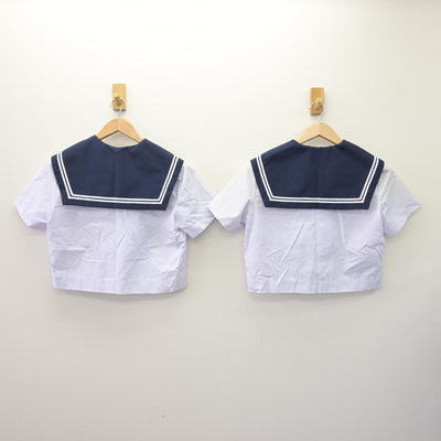 【中古】愛知県 桜丘中学校 女子制服 3点 (セーラー服・スカート) sf110100