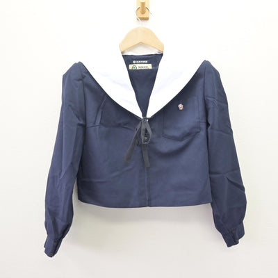【中古】愛知県 瑞陵高等学校 女子制服 4点 (セーラー服・セーラー服) sf110101