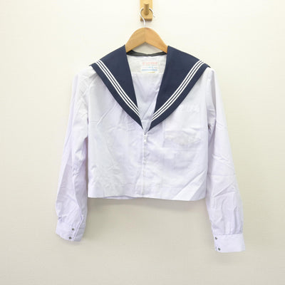 【中古】愛知県 瑞陵高等学校 女子制服 4点 (セーラー服・セーラー服) sf110101