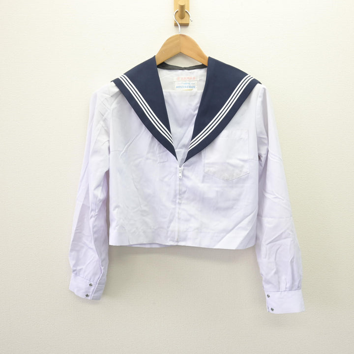 中古】愛知県 瑞陵高等学校 女子制服 4点 (セーラー服