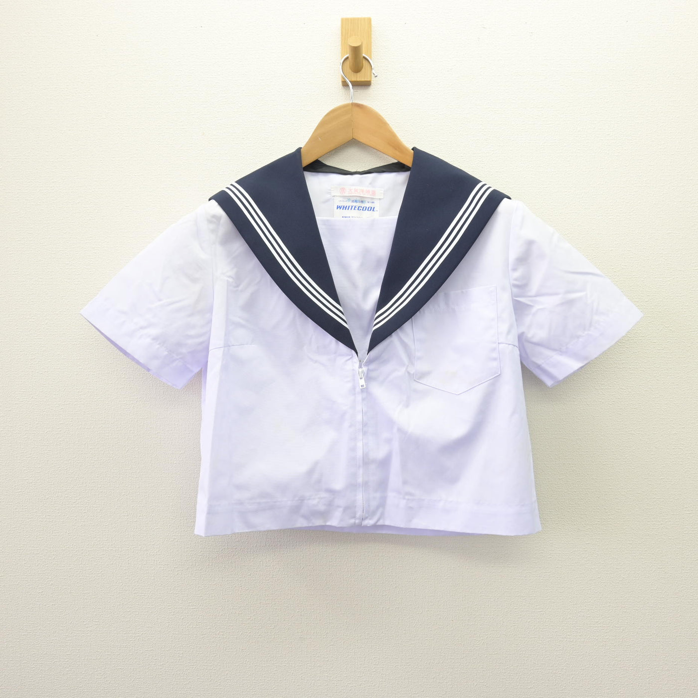 【中古】愛知県 瑞陵高等学校 女子制服 2点 (セーラー服・スカート) sf110102