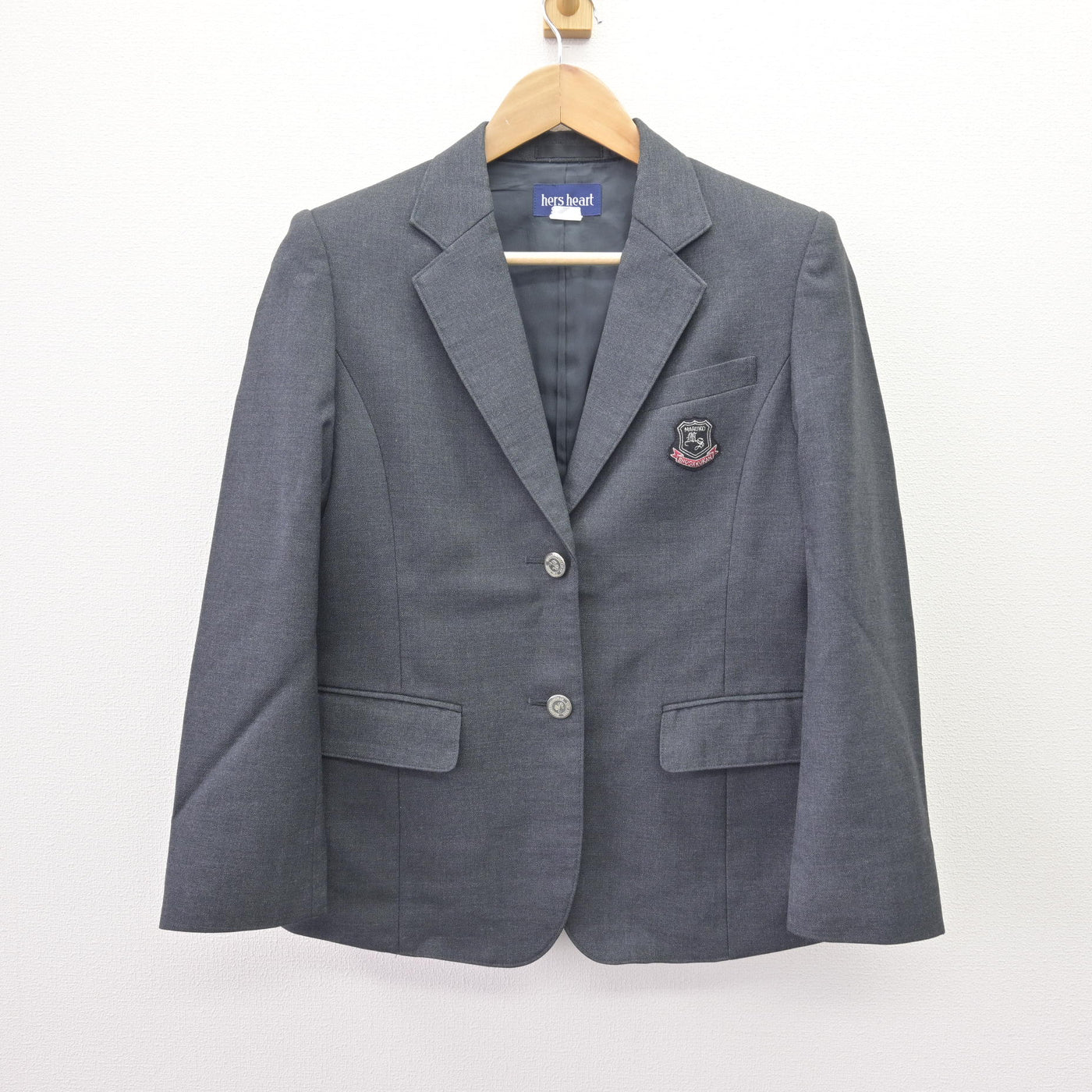 【中古】長野県 丸子修学館高等学校 女子制服 3点 (ブレザー・スカート・スカート) sf110105