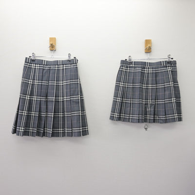 【中古】長野県 丸子修学館高等学校 女子制服 3点 (ブレザー・スカート・スカート) sf110105