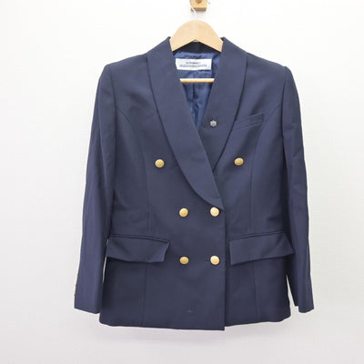 【中古】東京都 東京女子体育大学 女子制服 4点 (ブレザー・シャツ・スカート) sf110106