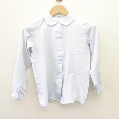 【中古】東京都 サレジアン国際学園目黒星美小学校 女子制服 2点 (ニットベスト・シャツ) sf110116