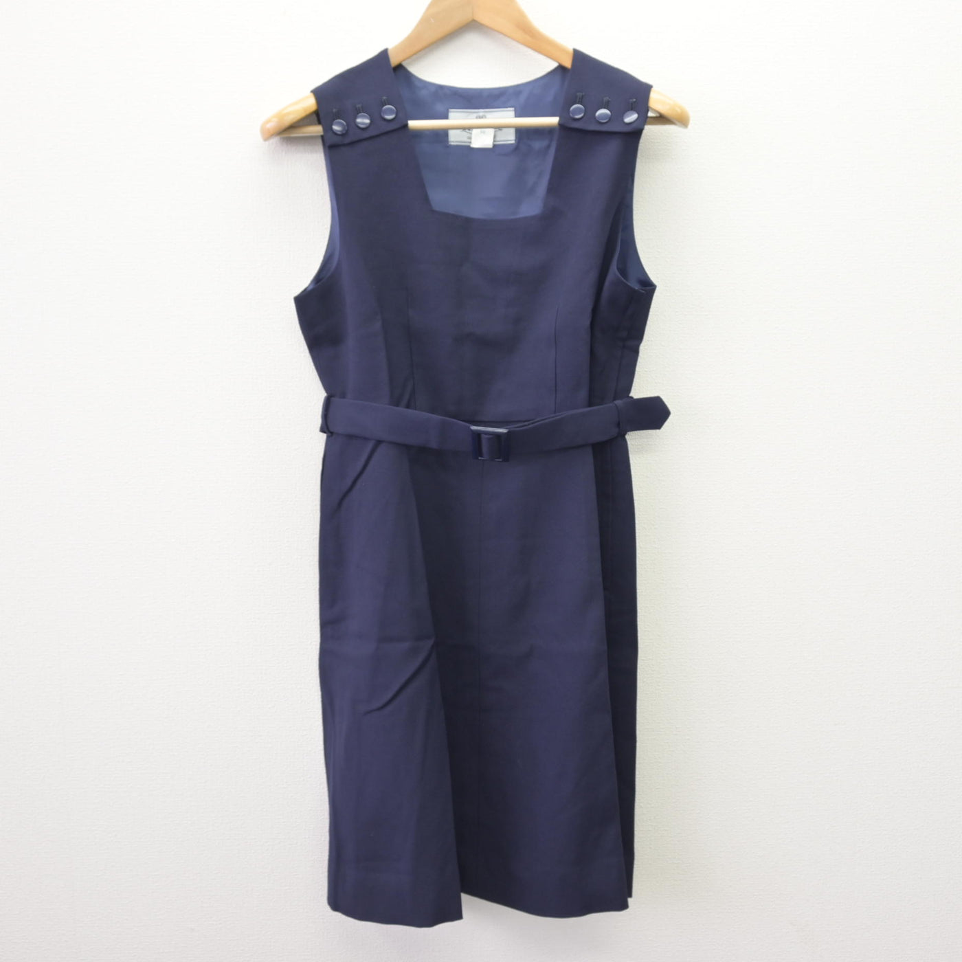 【中古】埼玉県 熊谷女子高等学校 女子制服 2点 (ブレザー・ジャンパースカート) sf110117