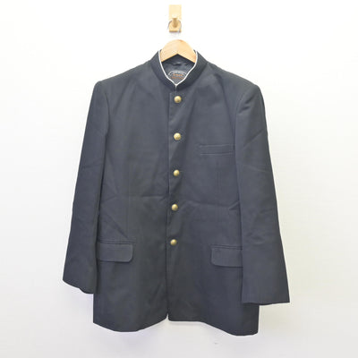 【中古】埼玉県 川越高等学校 男子制服 2点 (学ラン・ズボン) sf110122