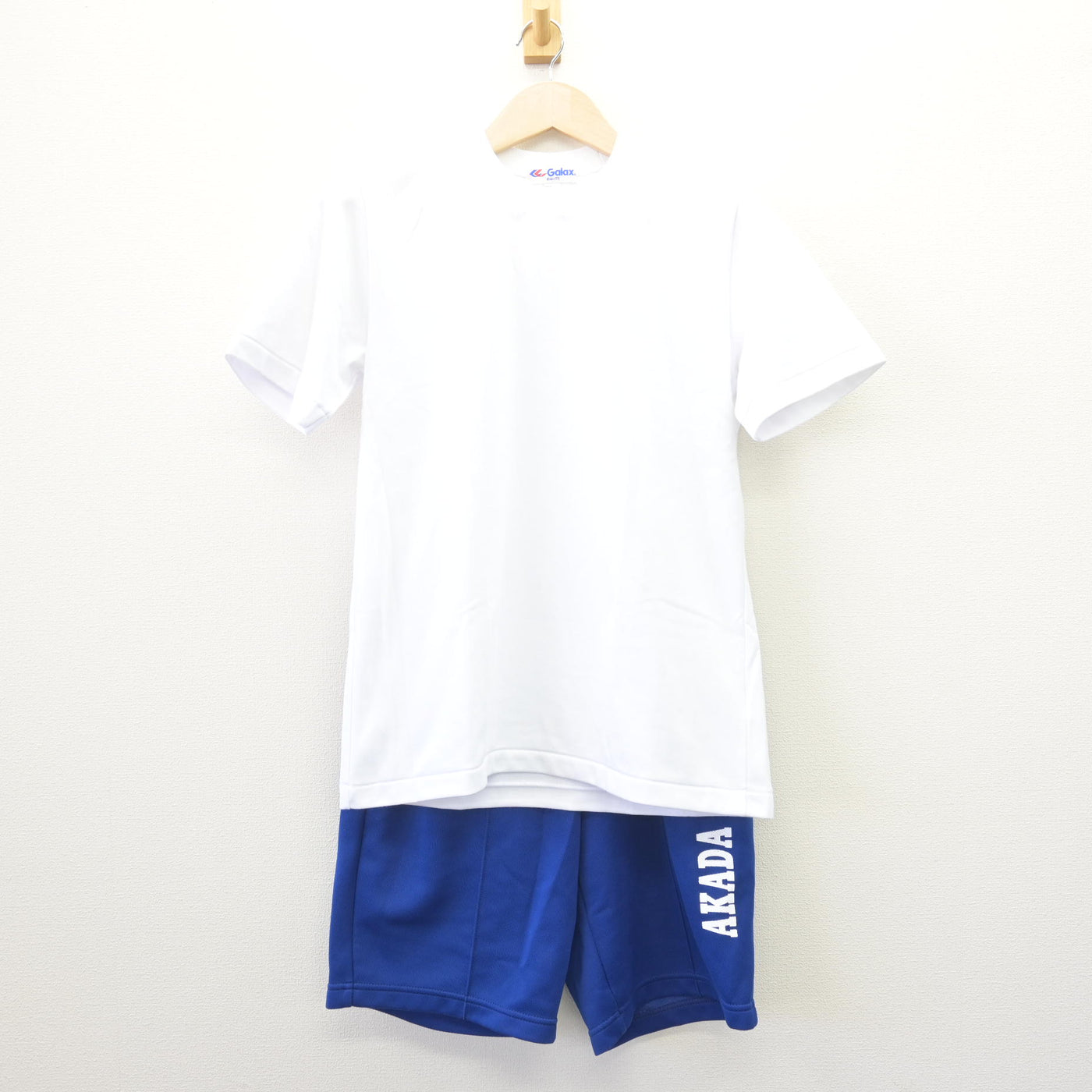 【中古】大阪府 英田中学校 女子制服 2点 (体操服 上・体操服 下) sf110151