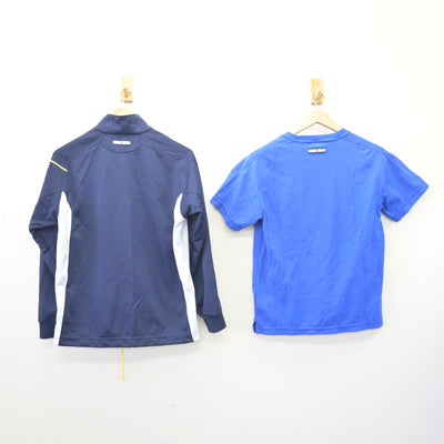 【中古】東京都 錦城高等学校 女子制服 3点 (ジャージ 上・ジャージ 下・体操服 上) sf110155
