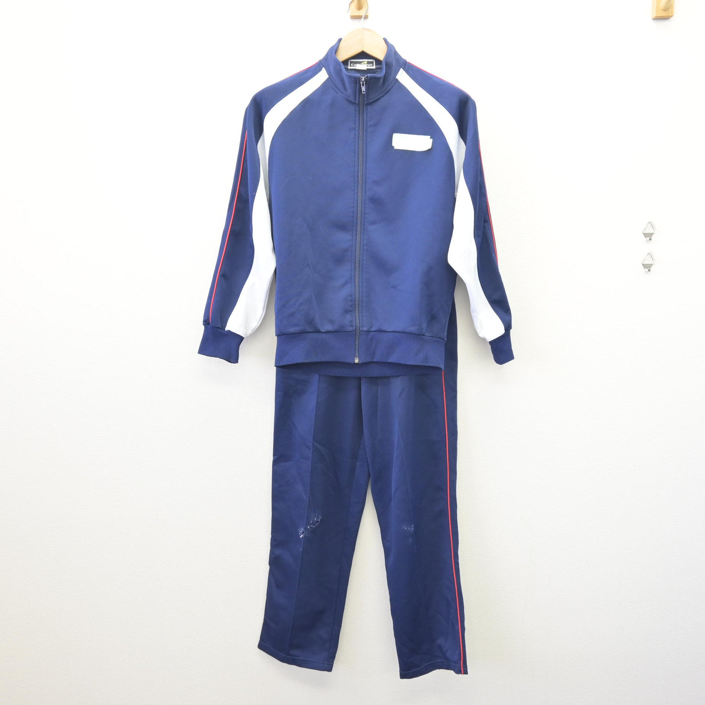 【中古】東京都 開進第三中学校 女子制服 2点 (ジャージ 上・ジャージ 下) sf110158