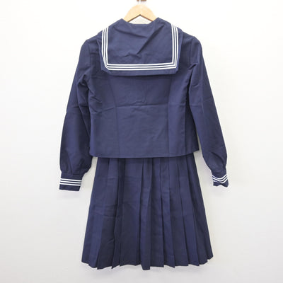 【中古】東京都 実践女子学園高等学校 女子制服 4点 (セーラー服・スカート) sf110159