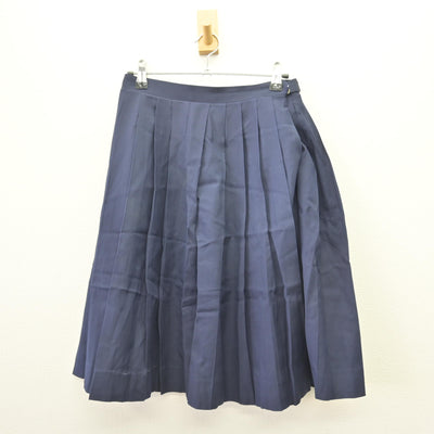 【中古】東京都 実践女子学園中学校 女子制服 3点 (セーラー服・スカート) sf110160