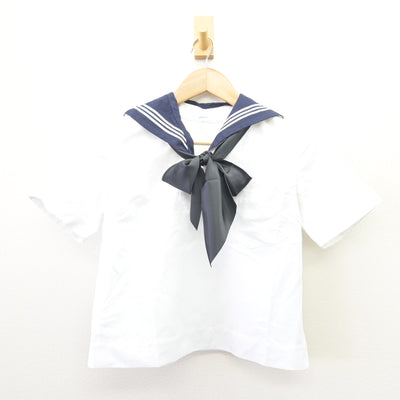 【中古】東京都 実践女子学園高等学校 女子制服 3点 (セーラー服・スカート) sf110161