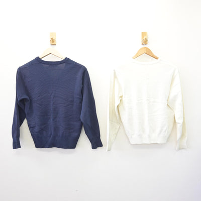 【中古】東京都 実践女子学園高等学校 女子制服 2点 (ニット・ニット) sf110162