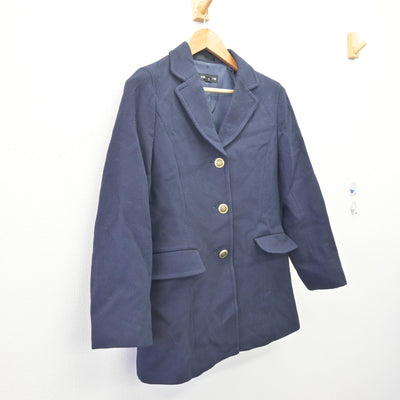 【中古】東京都 実践女子学園中学校 女子制服 1点 (コート) sf110163