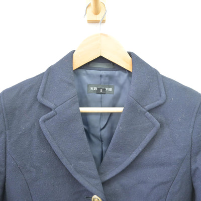 【中古】東京都 実践女子学園中学校 女子制服 1点 (コート) sf110163