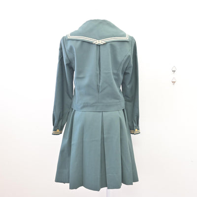 【中古】福島県 須賀川桐陽高等学校 女子制服 4点 (ブレザー・セーラー服・スカート) sf110168