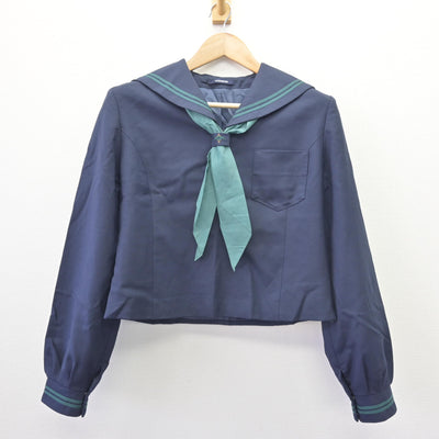 【中古】東京都 二松學舍大学附属高等学校 女子制服 3点 (セーラー服・スカート) sf110171