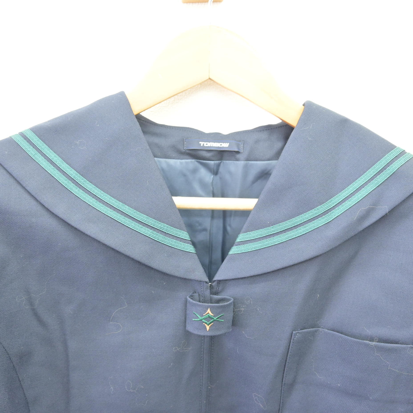 【中古】東京都 二松學舍大学附属高等学校 女子制服 1点 (セーラー服) sf110173