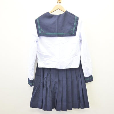 【中古】東京都 二松學舍大学附属高等学校 女子制服 2点 (セーラー服・スカート) sf110174