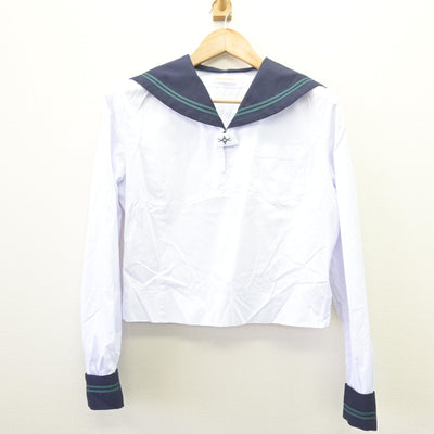 【中古】東京都 二松學舍大学附属高等学校 女子制服 2点 (セーラー服・スカート) sf110174