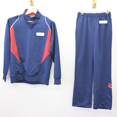 【中古】広島県 広島井口高等学校 女子制服 2点 (ジャージ 上・ジャージ 下) sf110180