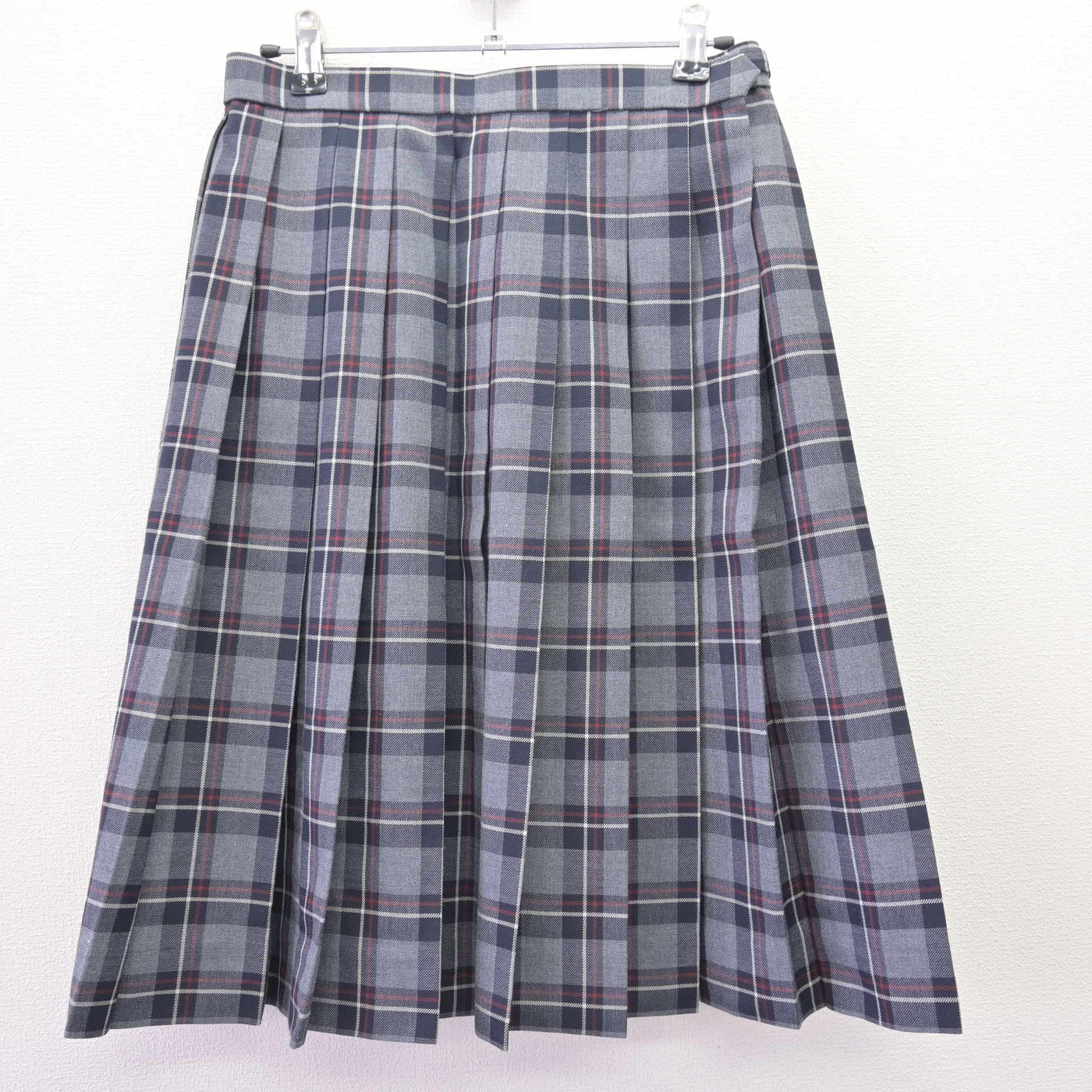 【中古】京都府 凌風学園中学校 女子制服 4点 (ブレザー・シャツ・スカート) sf110183