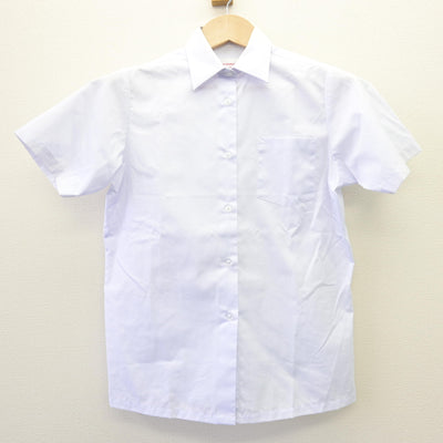 【中古】京都府 凌風学園中学校 女子制服 2点 (シャツ・スカート) sf110184