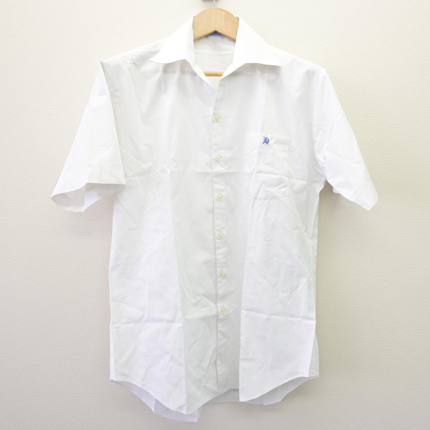 【中古】静岡県 浜松啓陽高等学校 男子制服 2点 (シャツ・ズボン) sf110186